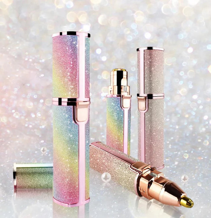 2 in 1 Electric Eyebrow Trimmer & Flawless Hair Remover – Rechargeable Painless Shaver for Women Decent Vibes