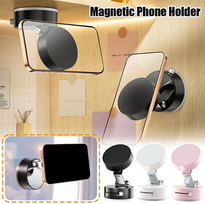 360° Magnetic Phone Holder – Strong Magnetic Suction Mount for Car, Desk & Tabletop Use Decent Vibes