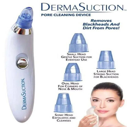 4 in 1 Rechargeable Blackhead Removal Machine – Face Acne Pore Cleaner Vacuum Suction Tool Decent Vibes