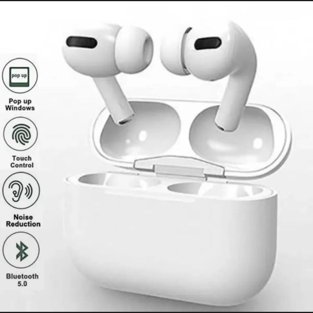 Apple Pro 2 Bluetooth Earbuds – Bazzer Sound | Magnetic Design | Volume Control | Wireless Charging (Made in Japan) Decent Vibes