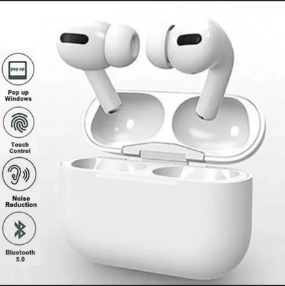 Apple Pro 2 Bluetooth Earbuds – Bazzer Sound | Magnetic Design | Volume Control | Wireless Charging (Made in Japan) Decent Vibes