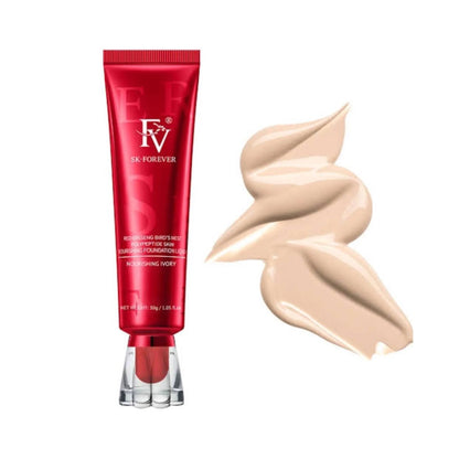 FV Foundation – Oil Absorb Ivory Liquid Foundation 30g | Matte Finish & Long-Lasting Coverage Decent Vibes