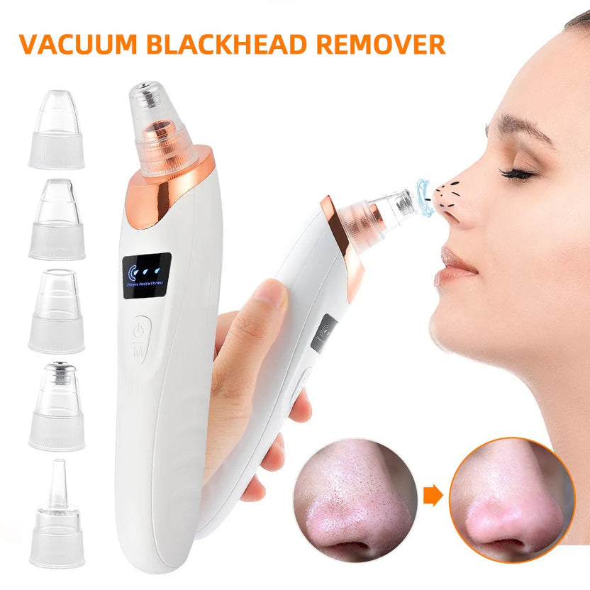 Face Vacuum Suction Blackhead Remover – Electric Deep Cleansing Pore Cleaner Decent Vibes
