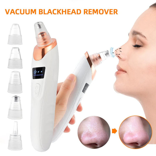 Face Vacuum Suction Blackhead Remover – Electric Deep Cleansing Pore Cleaner Decent Vibes