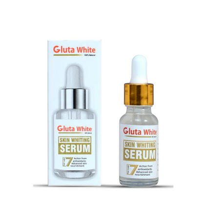 Gluta White Face Glowing Serum – Glutathione Brightening & Hydration (30ml) Decent Vibes
