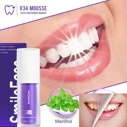 Hismile V34 Purple Teeth Whitening – Colour Corrector Serum 30 ml Decent Vibes