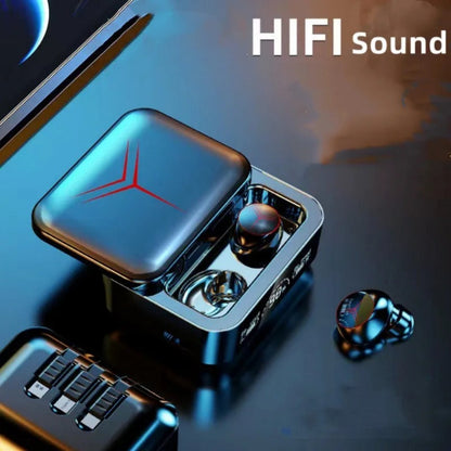 M88 Plus TWS Earbuds – Wireless Bluetooth 5.5 with LED Display & Power Bank Decent Vibes