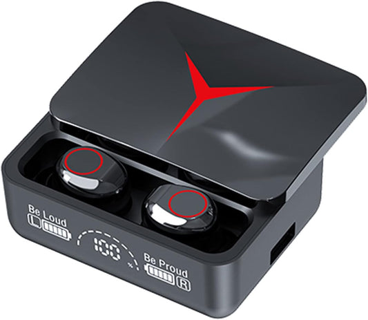 M90 Pro TWS Earbuds 5.3 – Gaming Wireless Earphones with LED Display & Long Battery Life Decent Vibes
