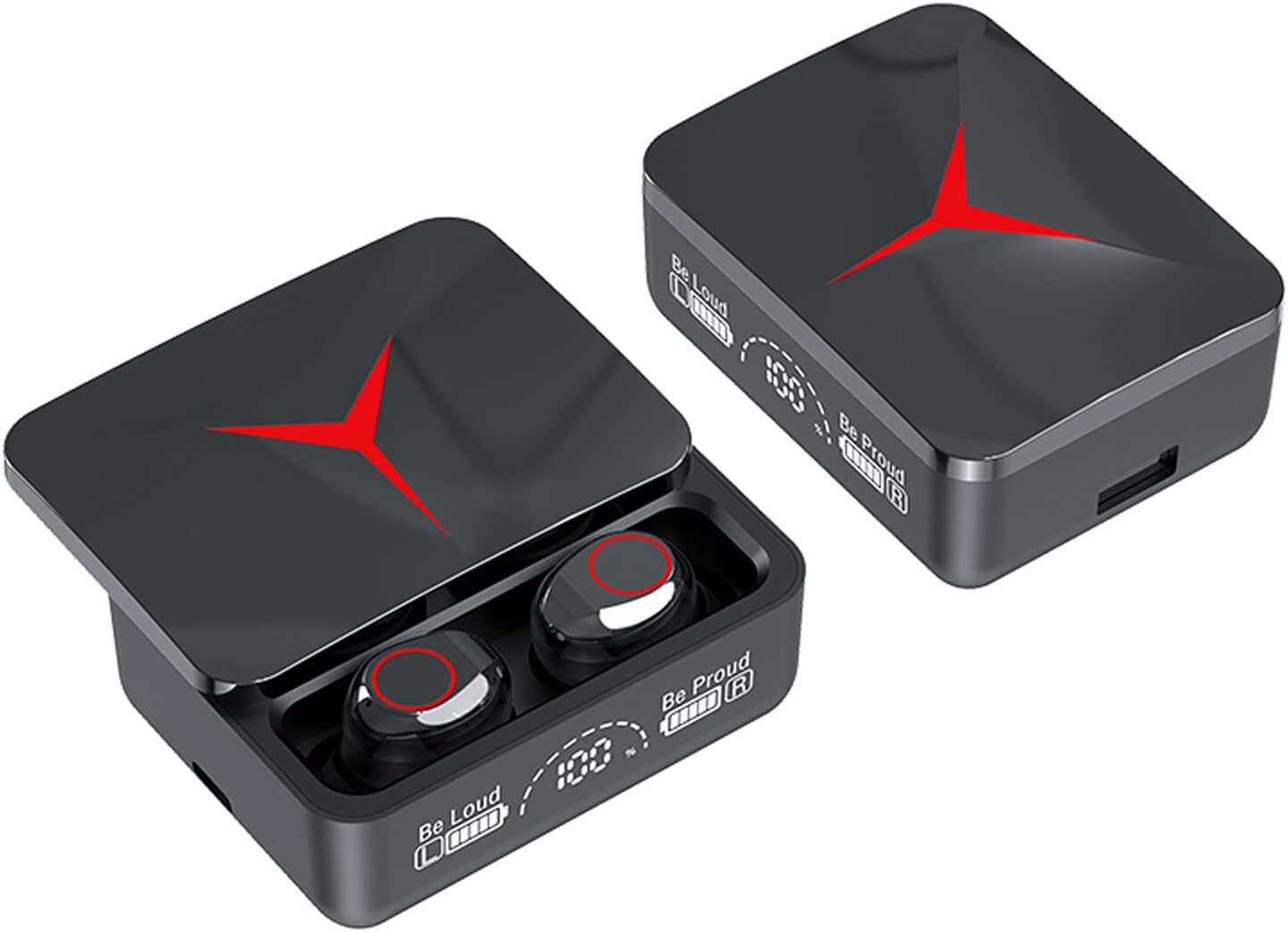 M90 Pro TWS Earbuds 5.3 – Gaming Wireless Earphones with LED Display & Long Battery Life Decent Vibes