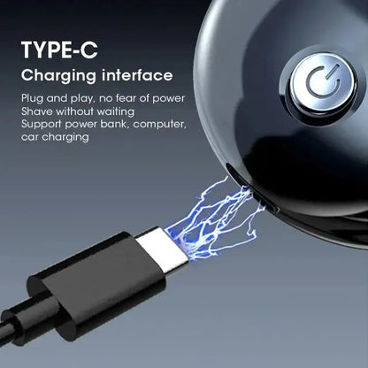 Mini Electric Shaver 2025 – Portable & Rechargeable Grooming Tool Decent Vibes