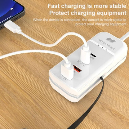 PD 66W USB Fast Charger with Type-C Cable – 5.1A High-Speed Charging Adapter | Ultra-Fast & Safe Decent Vibes