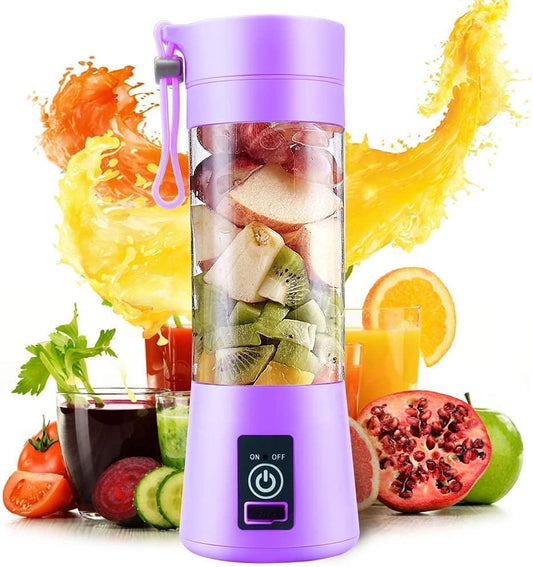 Portable Juicer Blender Cup – USB Rechargeable Mini Smoothie & Ice Crusher (260ml) Decent Vibes