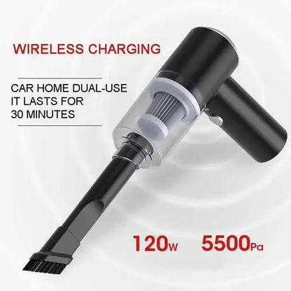 3-in-1 Handheld Rechargeable Vacuum Cleaner – High Suction, Cordless & Multi-Surface Cleaning Decent Vibes