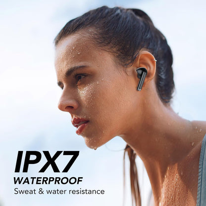 Stereo Wireless Earphones 895B – Bluetooth V5.4, Deep Bass, Waterproof, LCD Display & Long Battery Decent Vibes