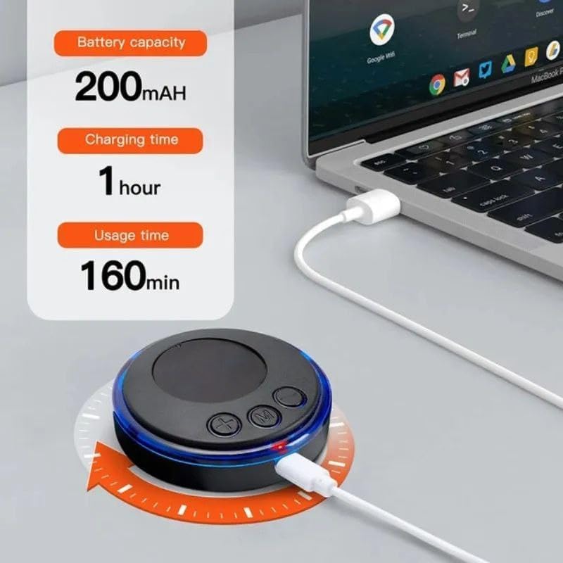 Wireless EMS Mini Body Massager – Portable Butterfly Massager for Pain Relief & Blood Circulation Decent Vibes